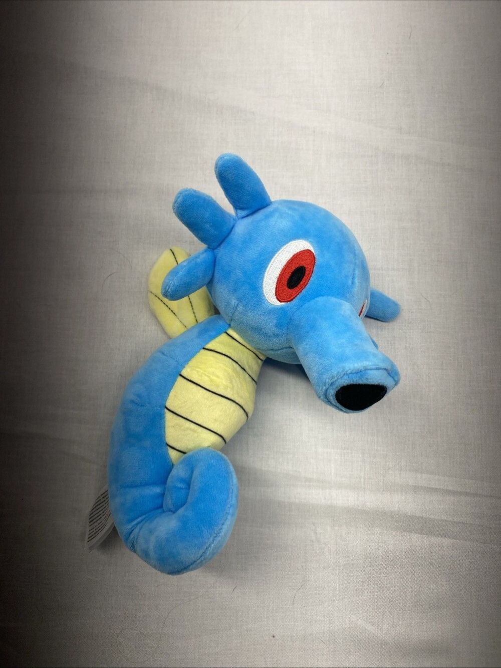 Official Pokémon Horsea Plush 8" Stuffed Animal 2023 Nintendo Jazwares Authentic